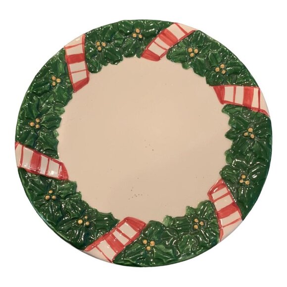 VINTAGE Ceramic 8pc MIniature Santa Claus Christmas TEA SET Replacement READ - Picture 8 of 11